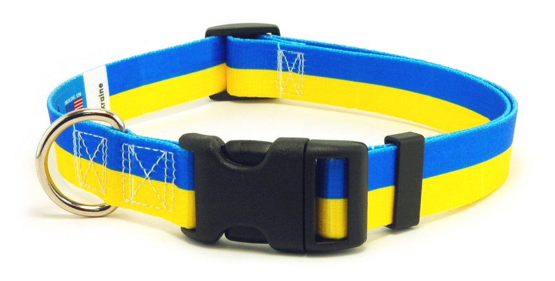 Ukraine Dog Collar Ukrainian Flag Quick Release or Etsy