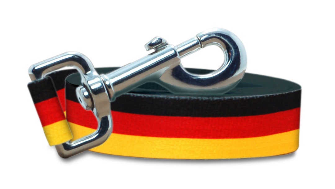 Dog Leash Lead Germany Flag German 6 Foot 4 Foot for Extra Large Large Medium Small Made in NJ USA Etsy Canada