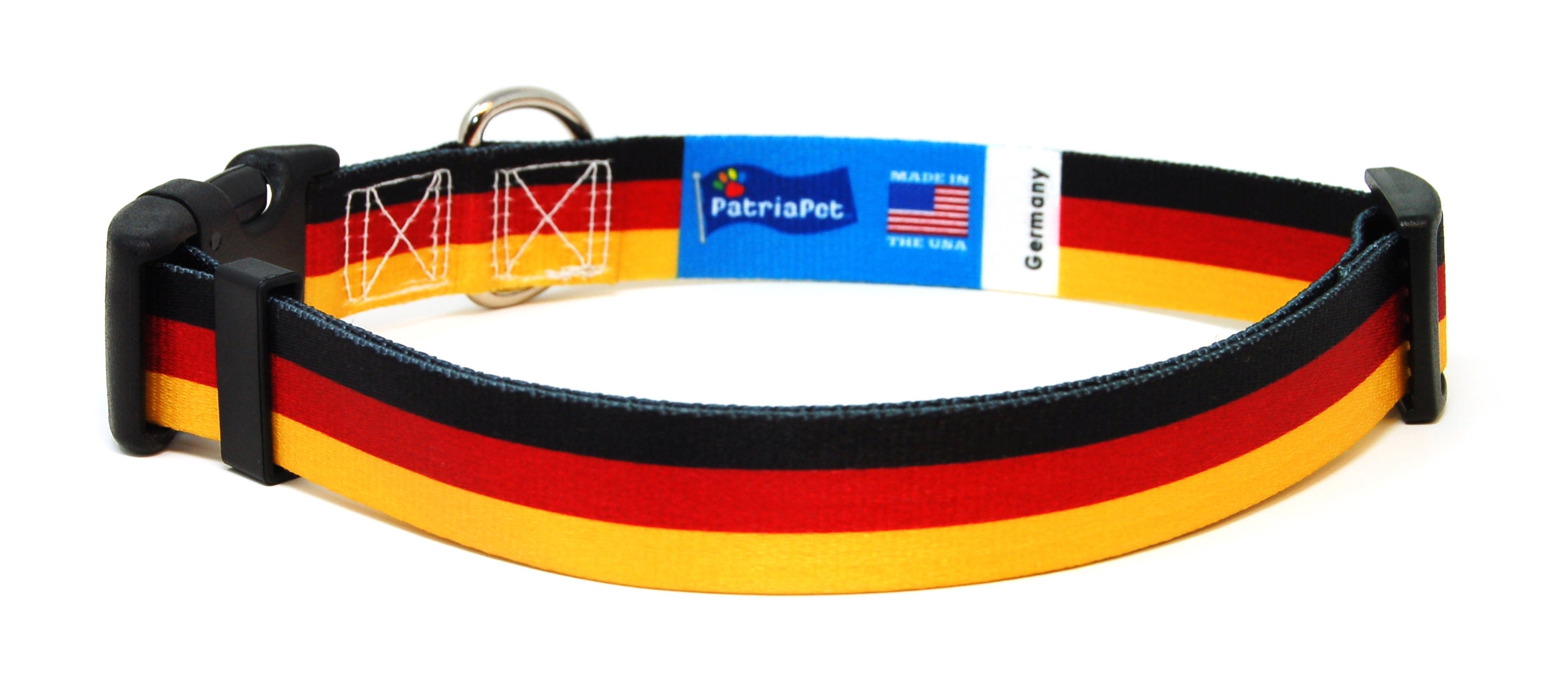 Buckle Down Hundeleine Deutschlandflagge - 6 Fuß Lang, Robustes Polyester Mit Bedrucktem Design