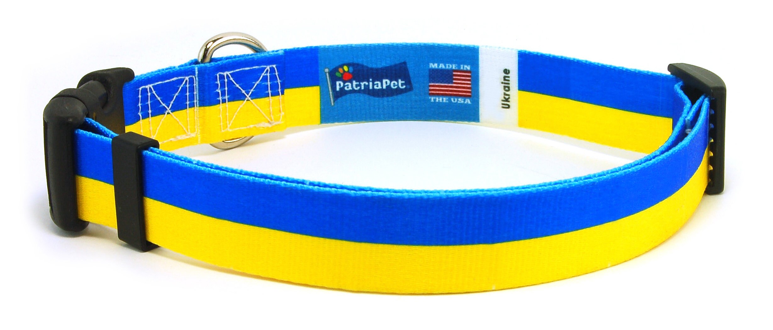 Dog Collar Ukraine Flag Ukrainian Colors Adjustable Etsy