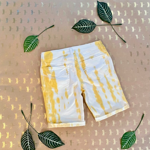 Junior Size 5 Sunburst Tie Dye Shorts 