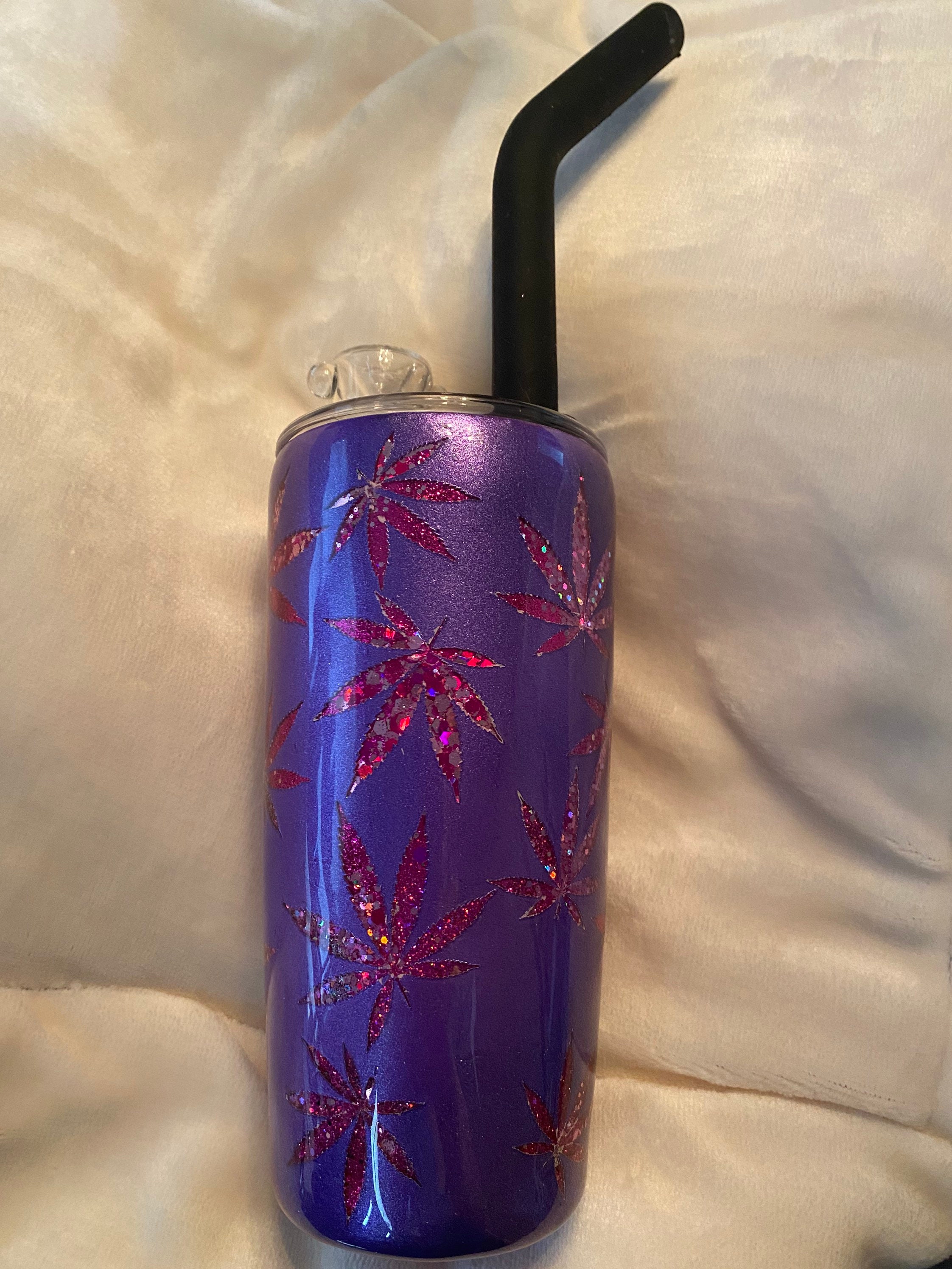 420 tumbler 20oz with special lid. Etsy