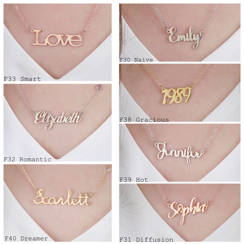 Love Necklace-Dainty necklace-Silver Necklace-Love Script-Gold Love Necklace-RoseGold Necklace WJ3FG