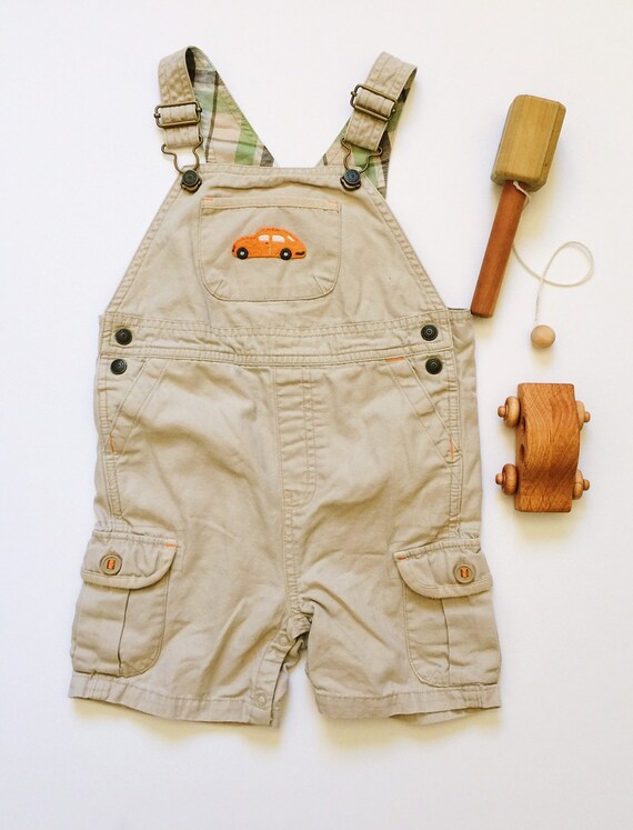 beige overalls