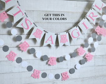Owl Baby Shower Etsy