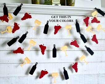 Wine Party Decor Etsy