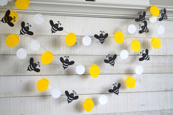 Bumble bee party decorations, mommy to bee, bumble bee birthday Il_570xn