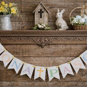 Buona Pasqua Banner: Italian Easter Decorations image 3