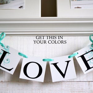 Love Banner, Wedding banners,  Bridal shower banner, Love Backdrop, LOVE Shabby Chic Wedding Banner, Engagement Photo Prop