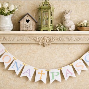 Buona Pasqua Banner: Italian Easter Decorations image 4