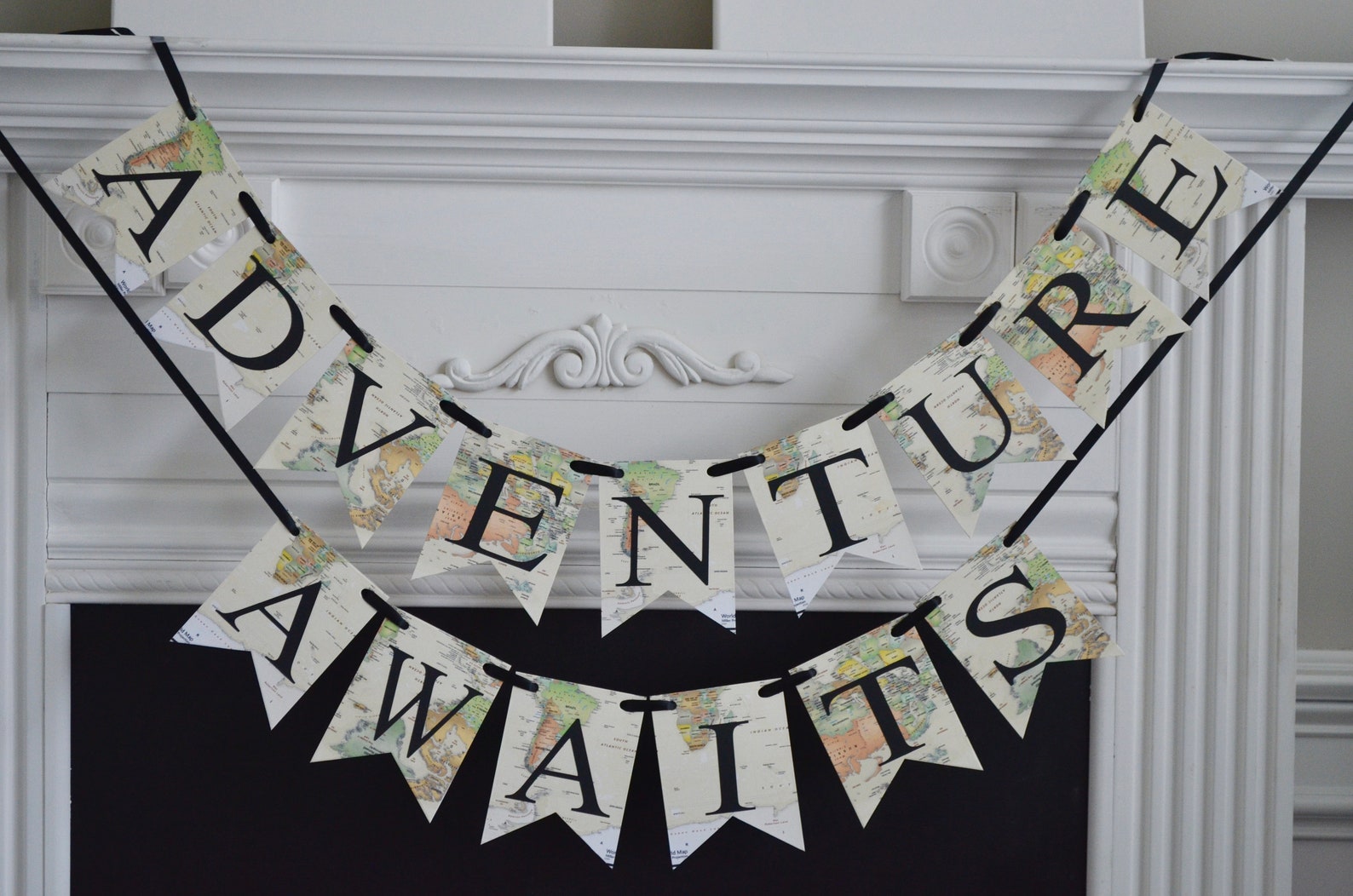 Adventure Awaits Banner Baby Shower Banner Welcome to the - Etsy