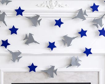 F-16 Air Force Fighter Jet Garland: Jet banner, Military decorations