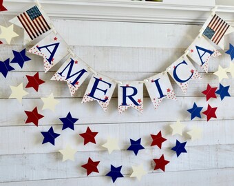 Lofaris Armed Forces Day Banner – 70.8x43.3 Inch Polyester Patriotic Banner With Soldiers & Stars - View #4