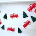 Printable Red Truck Garland