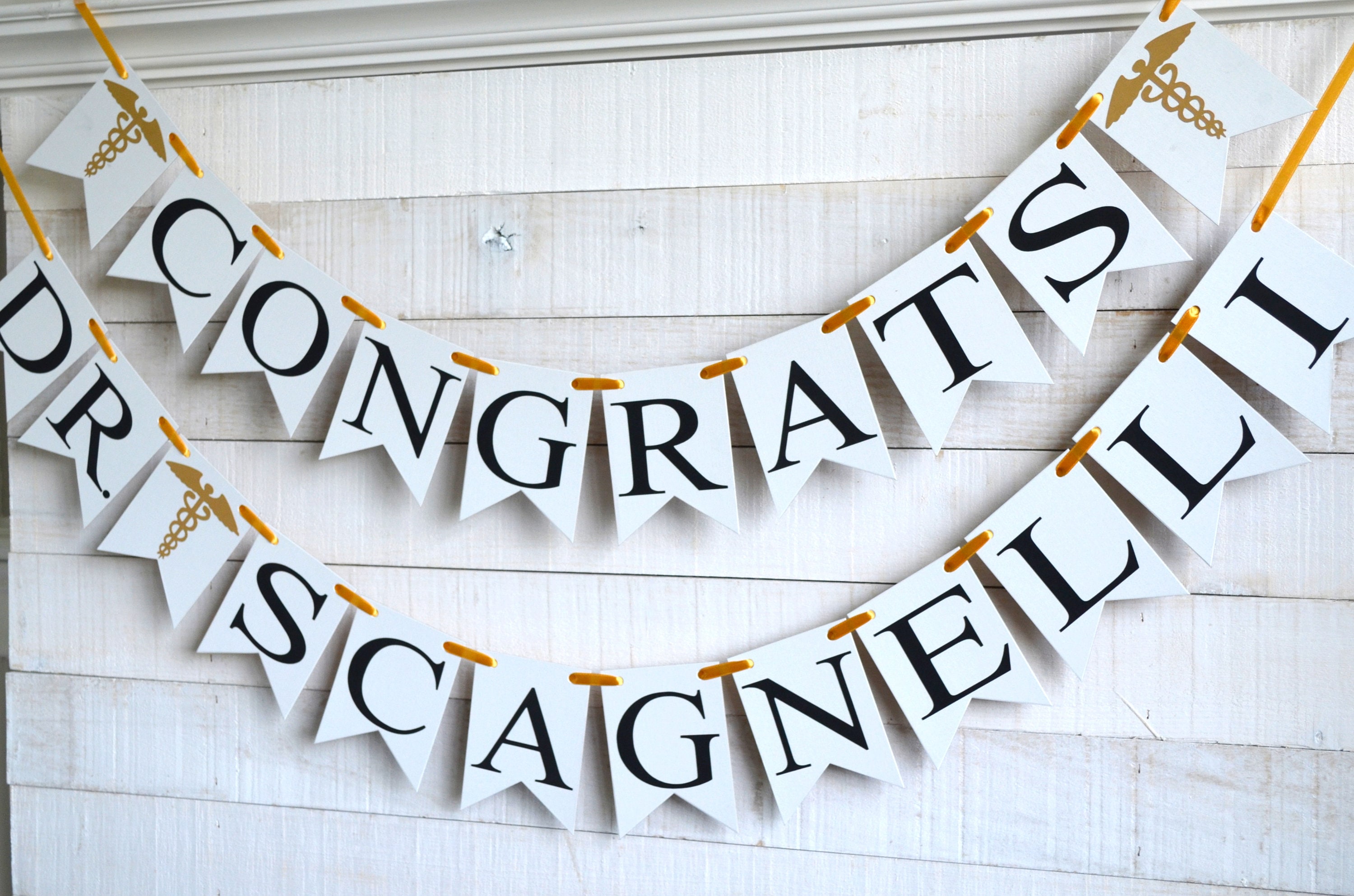 Congrats Grad Banner Printable Medical