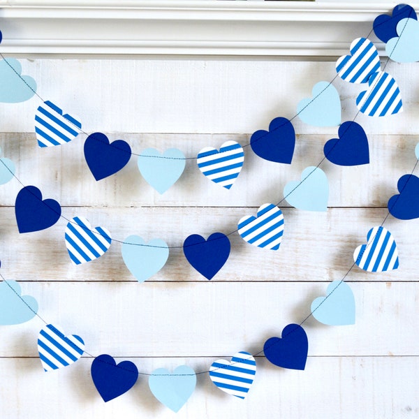 Greek Party decorations, Greek heart garland, Greek birthday decor, Greek wedding decor, Greek birthday party decor