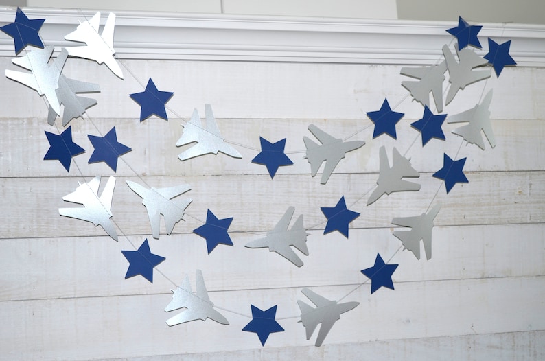 Air Force Party Decorations Fighter Jet Decorations Military - Etsy