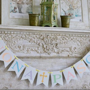 Buona Pasqua Banner: Italian Easter Decorations image 2
