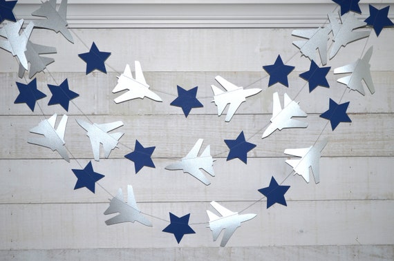 Air Force Party Decorations Air Force Banner Air Force Etsy