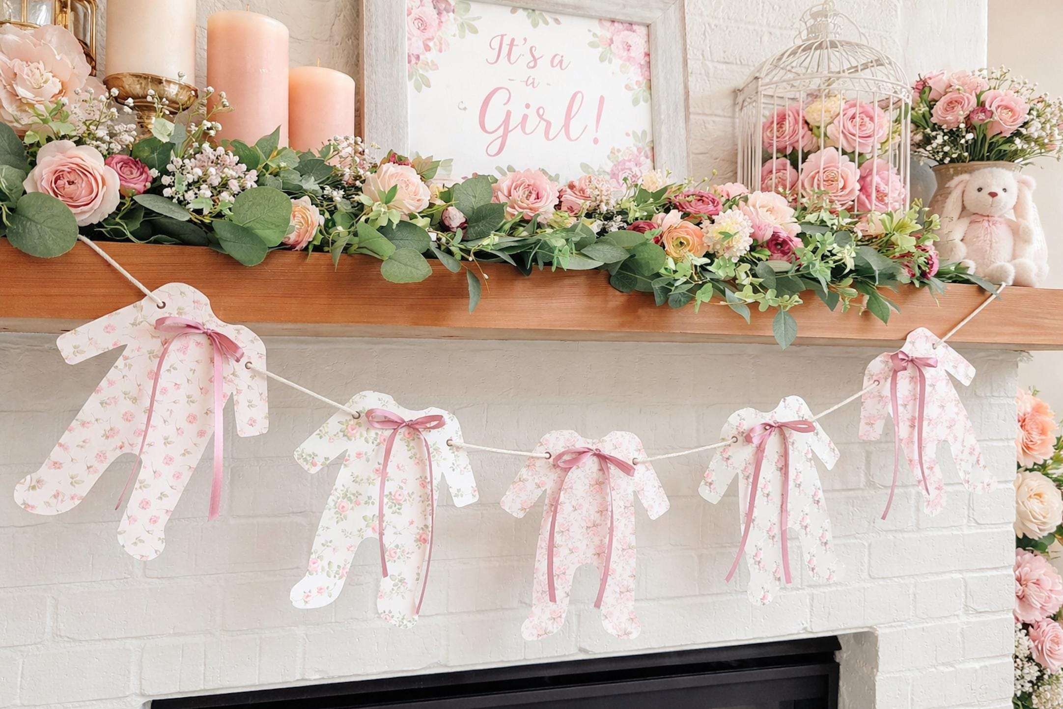 Boho chic baby shower decorations - Etsy México, image size:2164x1444