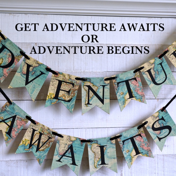 Let The Adventure Begin Partydekoration - 27-teiliges Set Für Reise Und Abschiedspartys