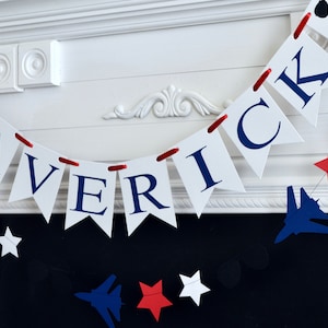 Military Jet Birthday Banner: Custom Fighter Plane Party Decor