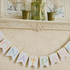 Buona Pasqua Banner: Italian Easter Decorations image 5