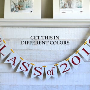 Class Of 2025 Graduation banner, High school graduation, Graduation Party Decorations, Custom Graduation Banner, 2025 Banner