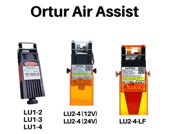 Ortur Laser Master 2 - Air Assist für optimales Schneiden und Gravieren (Pro und Standard Modelle)
