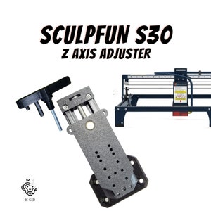 Sculpfun S30 Z Axis Adjuster | Raise & Lower Your Laser Module for a Quick and Easy Focus