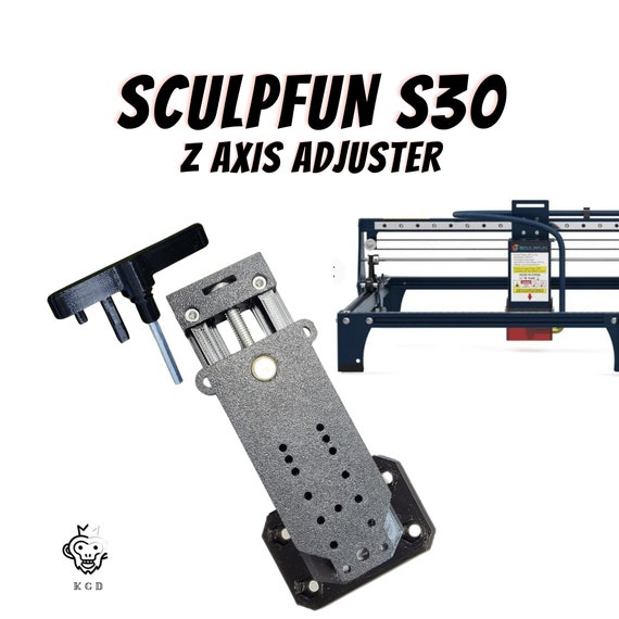 Sculpfun S30 Z Axis Adjuster Raise & Lower Your Laser Module for a Quick  and Easy Focus 