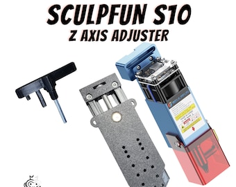 Sculpfun S10 Z Axis Adjuster | Raise & Lower Your Laser Module for Quick and Easy Focus