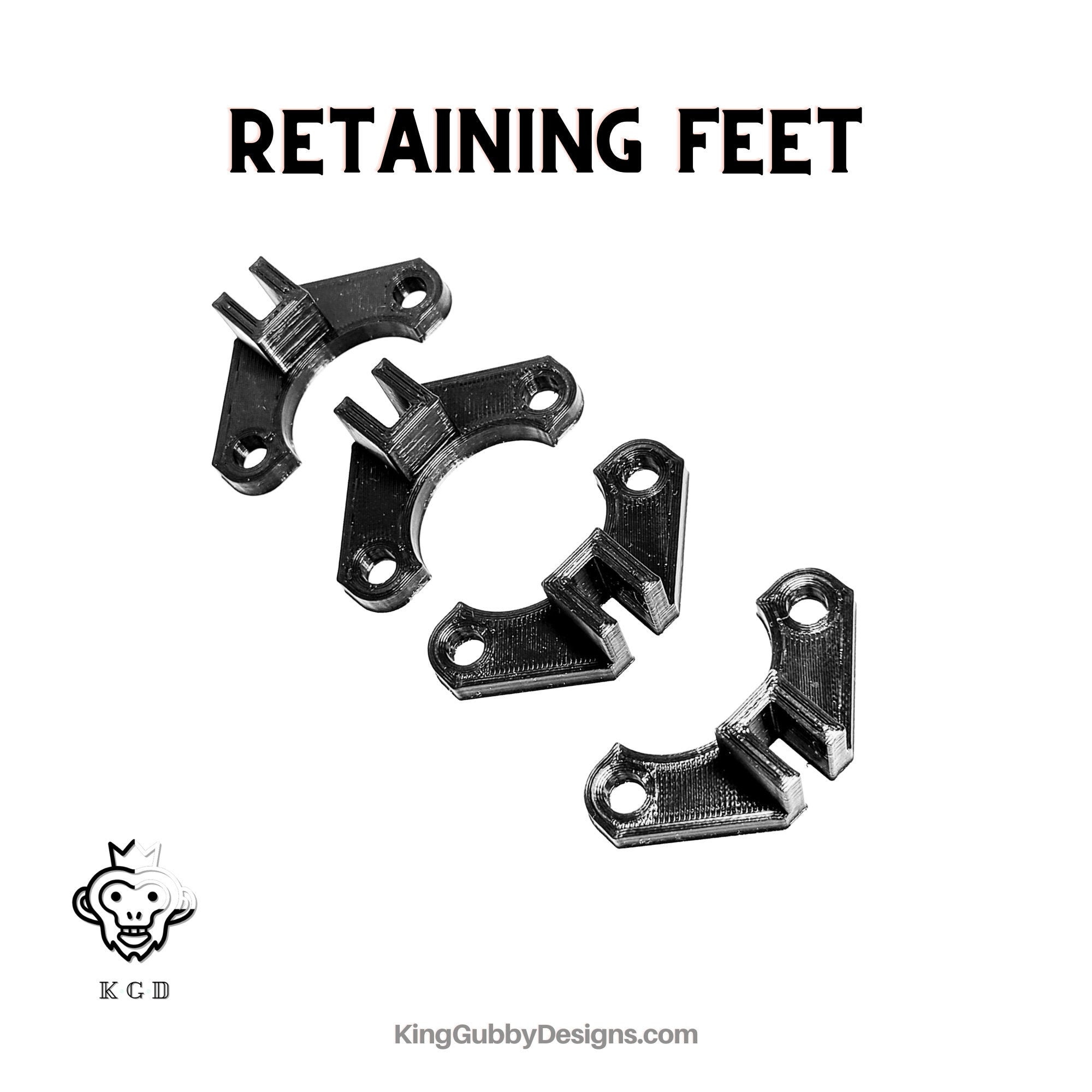 Claw Feet Set of 4 Dig In Retaining Feet for Ortur Laser Master 2 