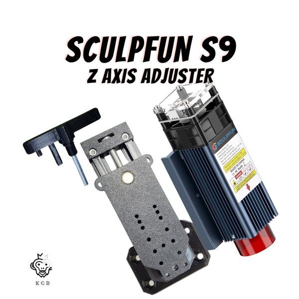 Sculpfun S9 Z Axis Adjuster | Raise & Lower Your Laser Module for Quick and Easy Focus