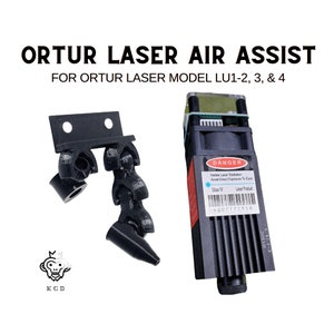 Ortur Laser Master 2 - Premium Assist Low Profile (KGD Shop Favorite)