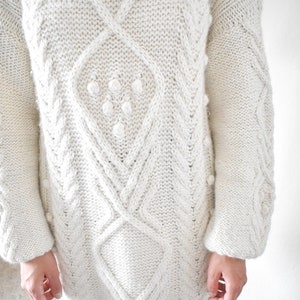 KNITTING PATTERN (Eng/Esp/Port) - TUCCI sweater