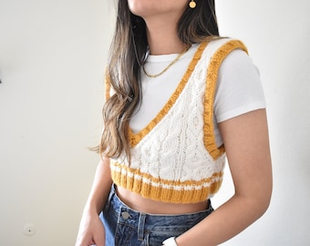 KNITTING PATTERN (Eng/Español) - Viena vest