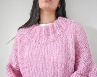 KNITTING PATTERN (Eng/Esp/Port) - "Sugar" sweater