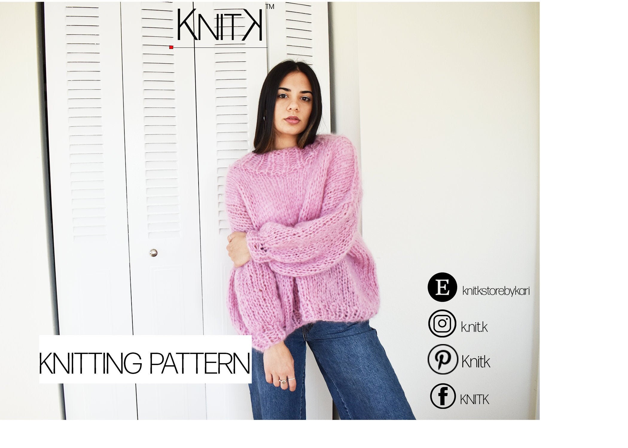 KNITTING PATTERN (eng/esp/port) - 