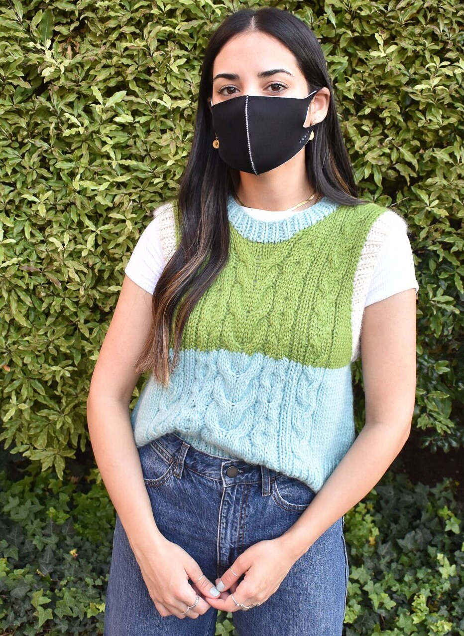 KNITTING PATTERN (Eng/Español) - Multicolor Vest