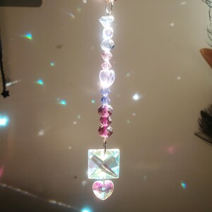 Purple Heart Suncatcher