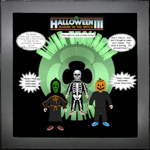 Halloween 3: Season of the Witch Magnet Shadowbox