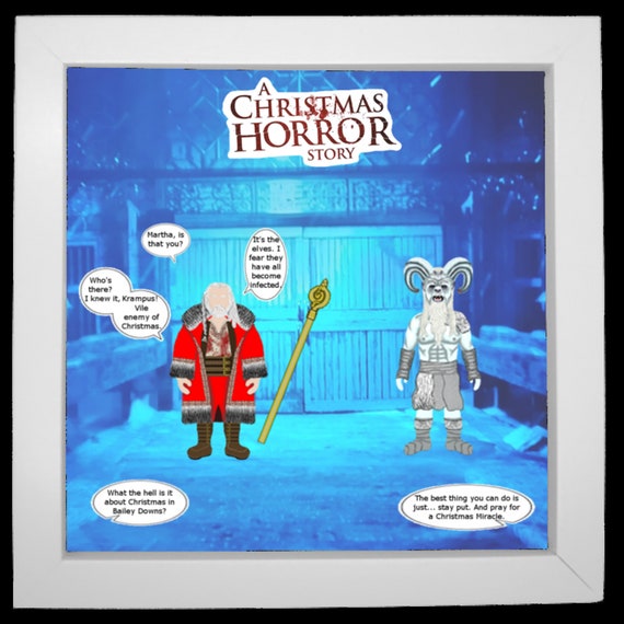 A Christmas Horror Story Magnet Shadowbox