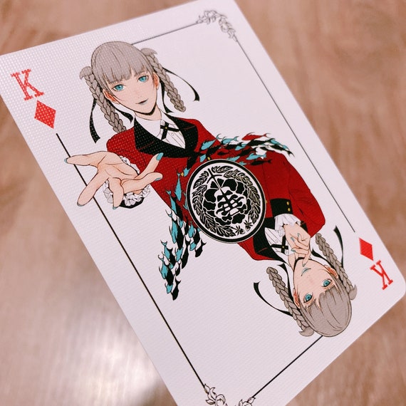 Kakegurui - Yumeko Jabami cards anime Greeting Card for Sale by