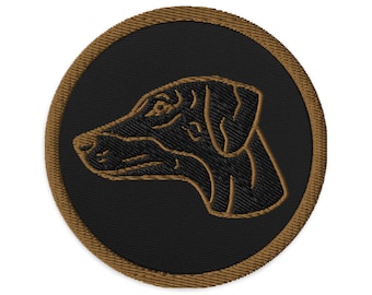 Doberman Embroidered patch