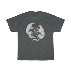 Borzoi circle Tee