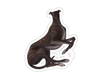 Greyhound Vinyl Sticker