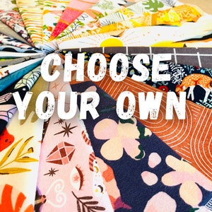 10”x12” Choose Your Own Prints Multi-Use Flannel Cloths | Set of 12 | For kitchen, baby, cleaning, napkins, etc | 1 or 2 ply