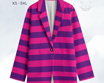 Alice in Wonderland Cheshire Cat Women's Jacket, Halloween , Adult