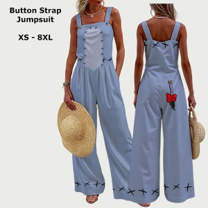 Winnie the Pooh Eeyore Jumpsuit Overalls Halloween Costume Cosplay Outfit